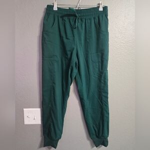 Zuda Emerald Green Tapered Jogger Pant Size Small